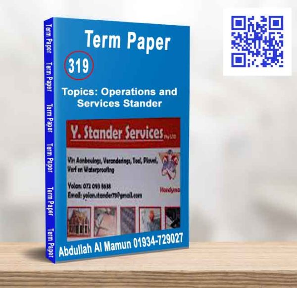 Operations and Services Stander